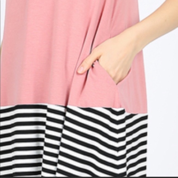 💐🌺Long Dual Construct Tank with Pockets🌺 - Picture 4 of 4